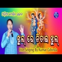 Jhul Re Nitai Jhul  Live Odia Bhajan  Live Singing By Kumar Gobinda